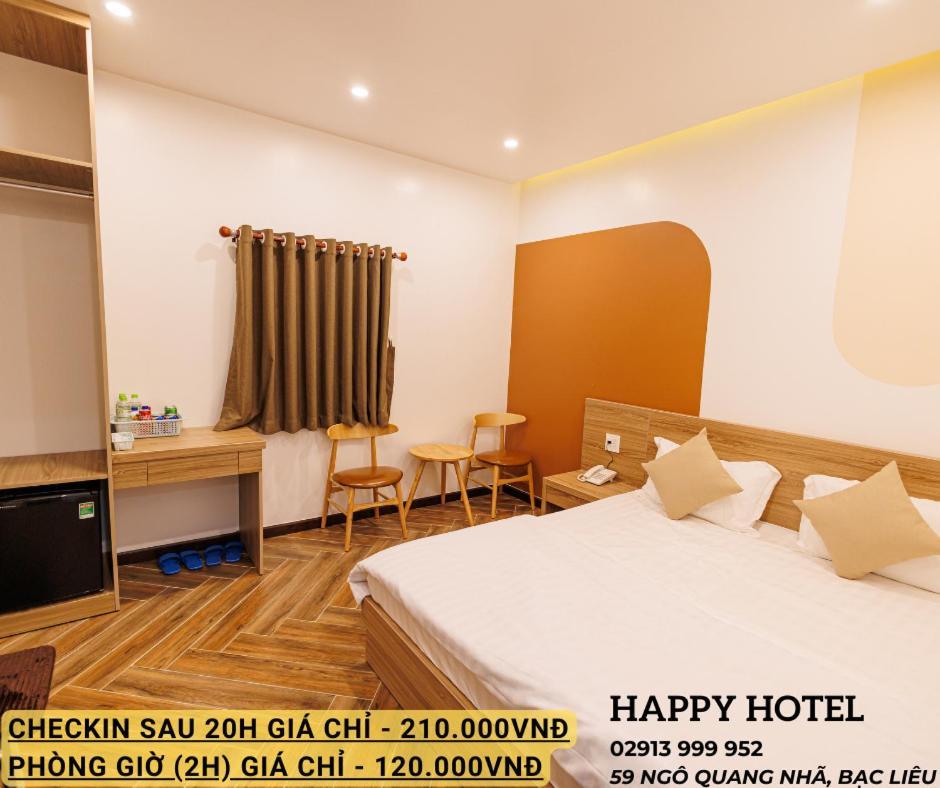 Happy Hotel Bac Lieu Extérieur photo